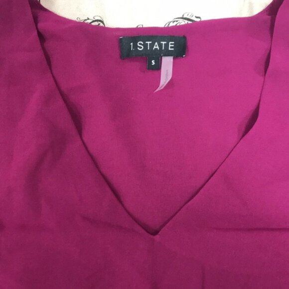 1.State Smocked V-Neck Top - Picture 5 of 5